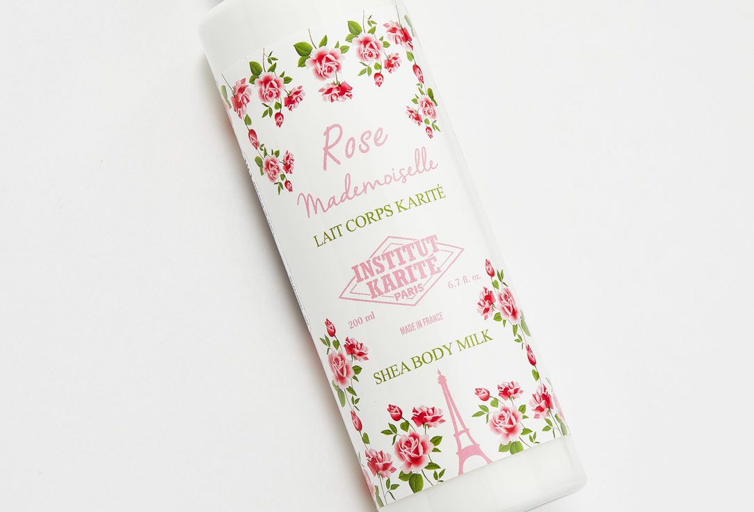 INSTITUT KARITE PARIS Hydrating Body Care Milk Rose Mademoiselle Shea Body Milk