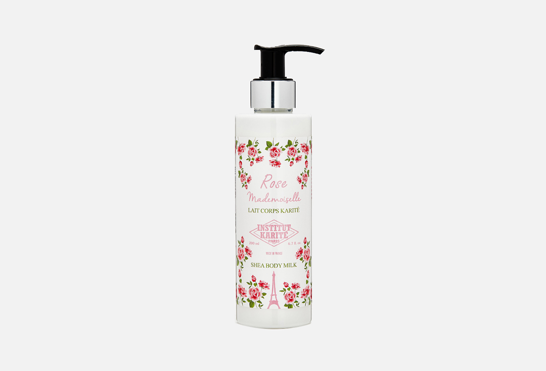 INSTITUT KARITE PARIS Hydrating Body Care Milk Rose Mademoiselle Shea Body Milk