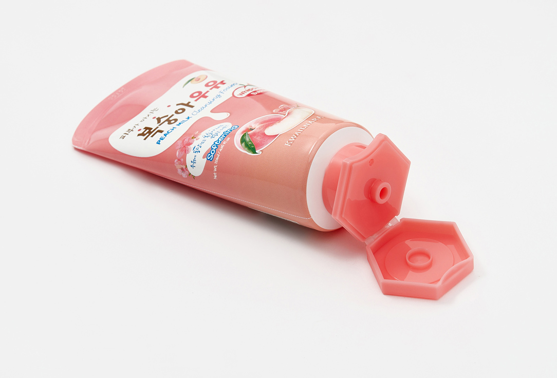 Welcos Cleansing Face foam Peach milk 120 ml Welcos Cleansing Face foam Peach milk