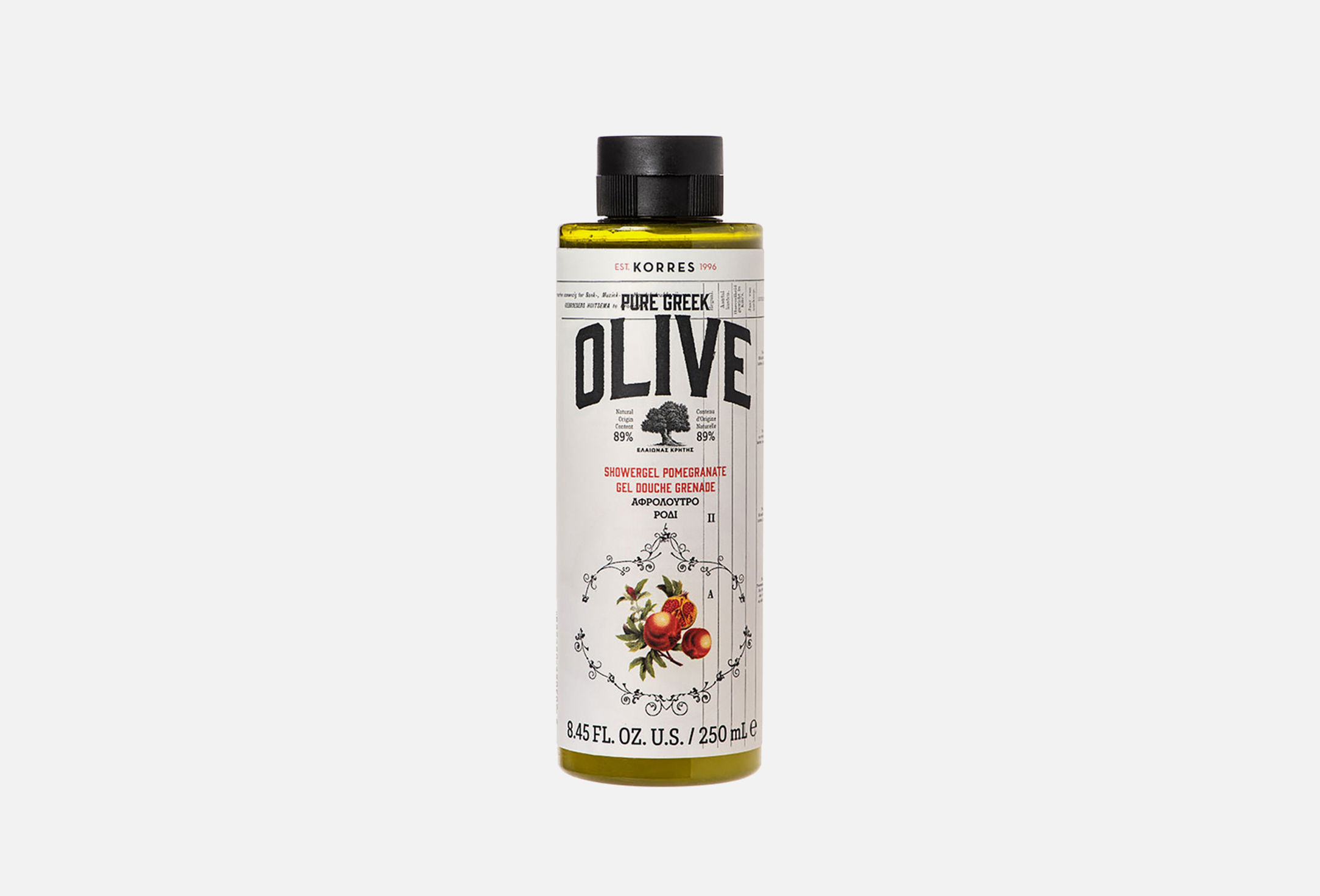 Pure Greek Olive Pomegranate 250