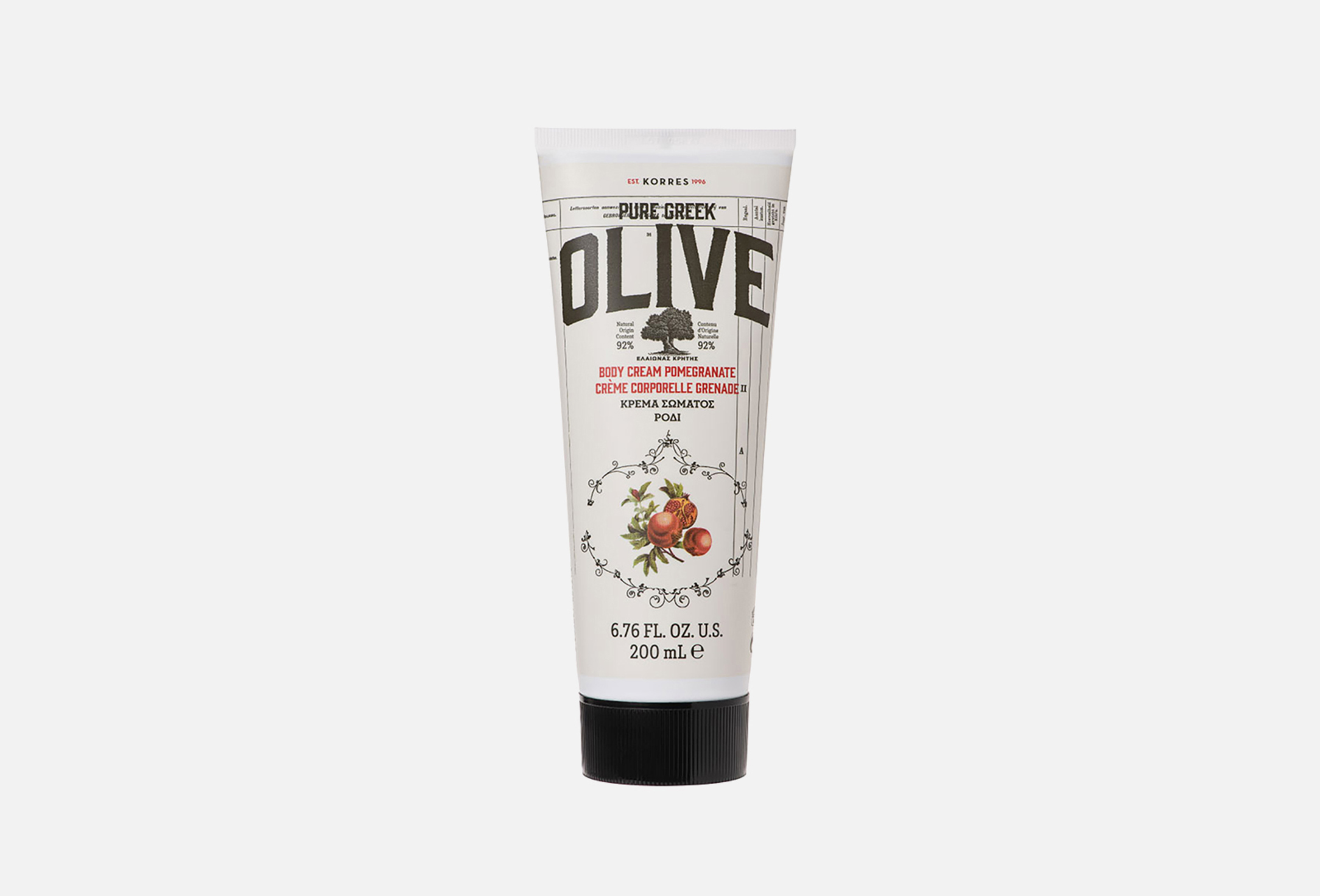 Pure Greek Olive Pomegranate 200