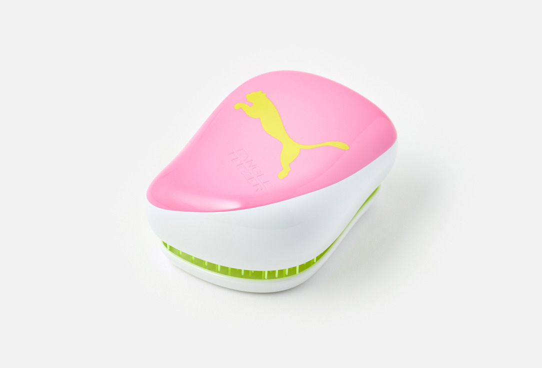 Tangle Teezer hair comb Tangle teezer comb compact styler puma neon yellow