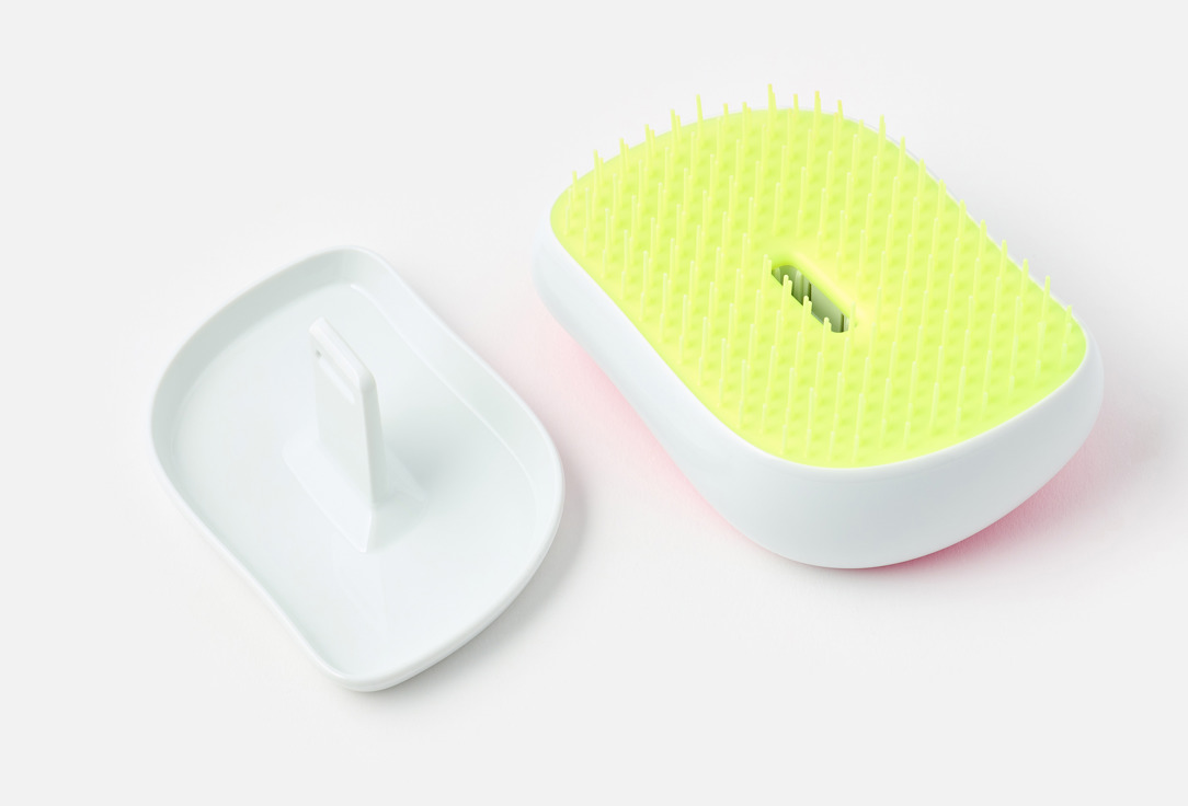 Tangle Teezer hair comb Tangle teezer comb compact styler puma neon yellow