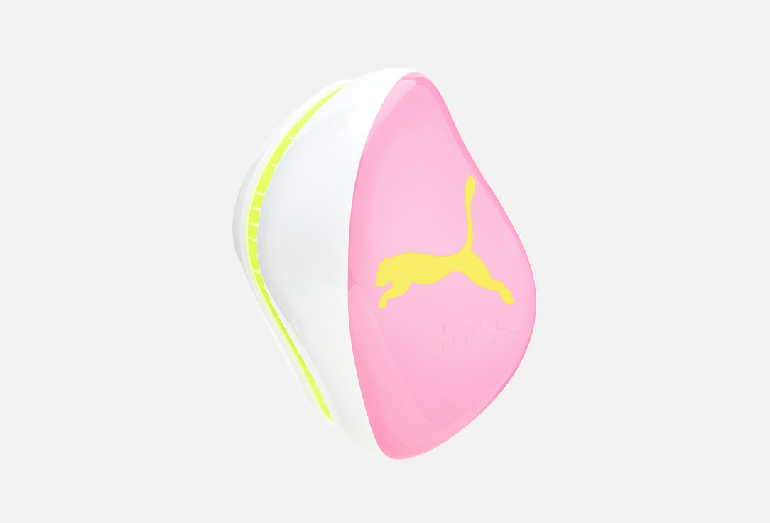 Tangle Teezer hair comb Tangle teezer comb compact styler puma neon yellow