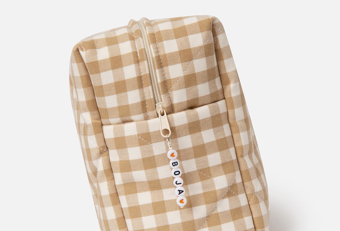 boja Cosmetic Bag Almond Cappuccino Large boja Cosmetic Bag Almond Cappuccino Large