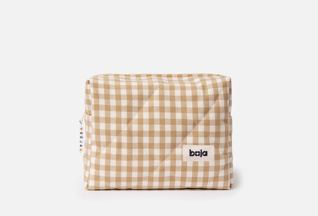 boja Cosmetic Bag Almond Cappuccino Large boja Cosmetic Bag Almond Cappuccino Large