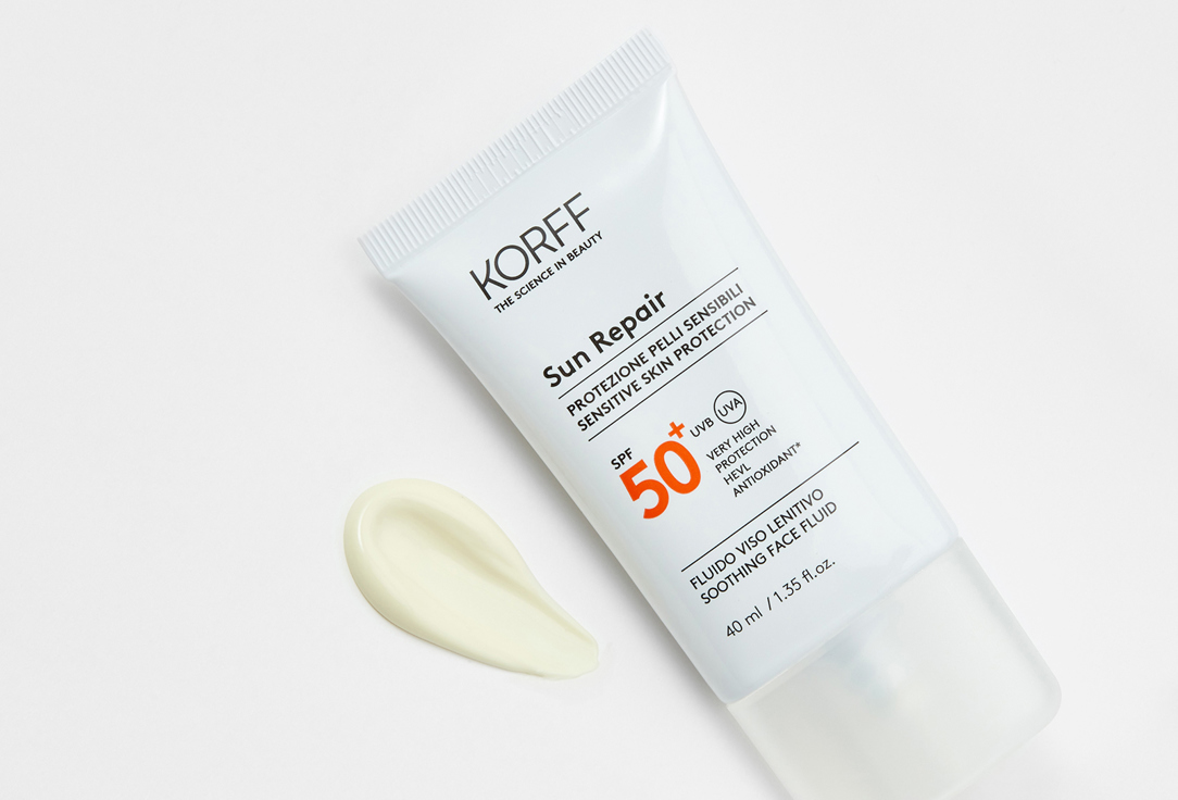 KORFF Soothing Face Fluid SPF 50+ 365 Protection