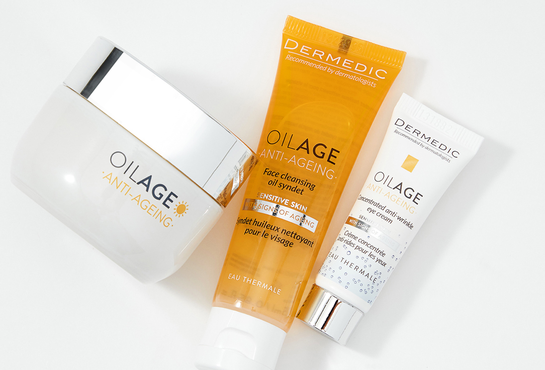 DERMEDIC skin care set Oilage 3 pcs DERMEDIC skin care set Oilage