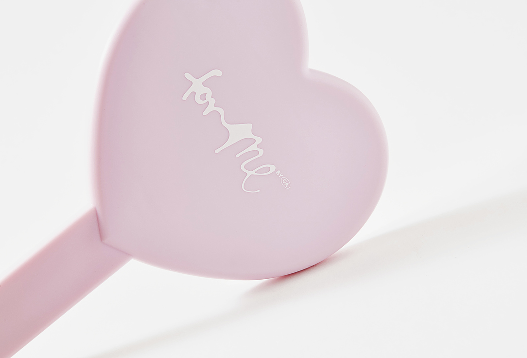 For me by gold apple Hand mirror Pink heart 1 pcs For me by gold apple Hand mirror Pink heart