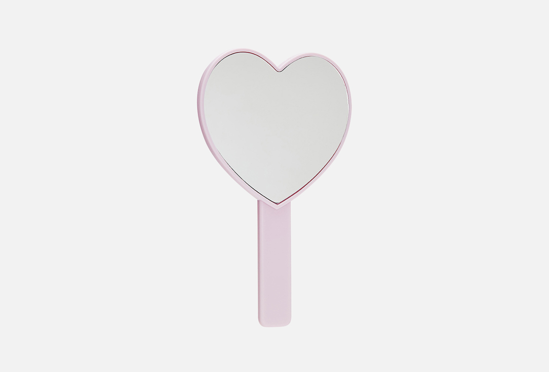 For me by gold apple Hand mirror Pink heart 1 pcs For me by gold apple Hand mirror Pink heart
