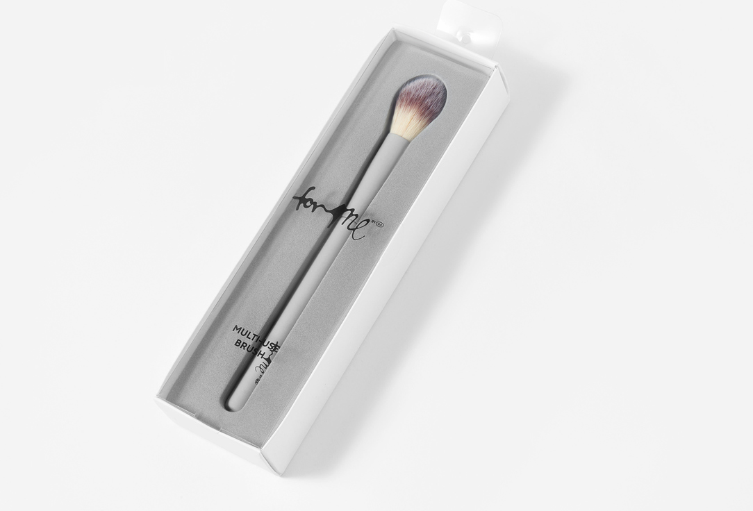 For me by gold apple Round brush for creamy and dry textures Multi-use brush 1 pcs For me by gold apple Round brush for creamy and dry textures Multi-use brush