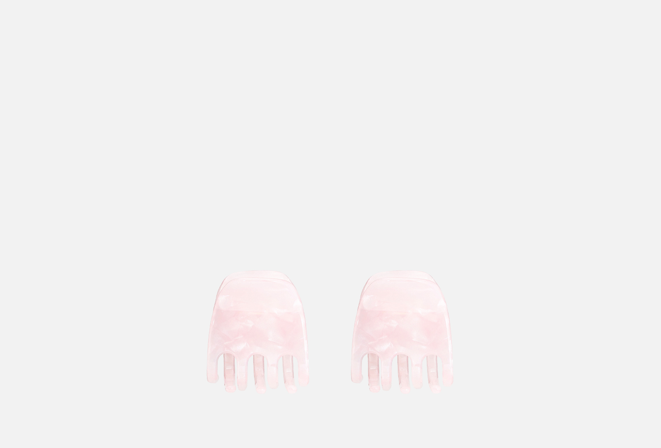 claw clip 2 Розовый