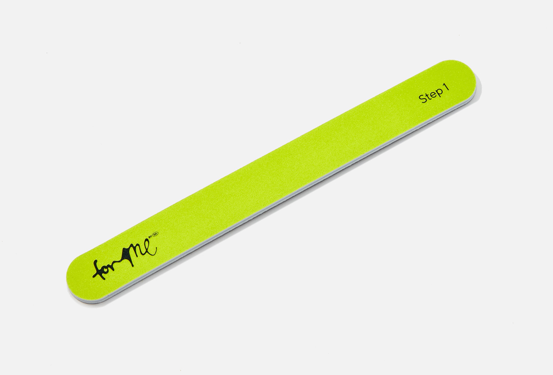 FOR ME by gold apple Пилка для ногтей Nail file Черный+лайм 1 шт FOR ME by gold apple Пилка для ногтей Nail file