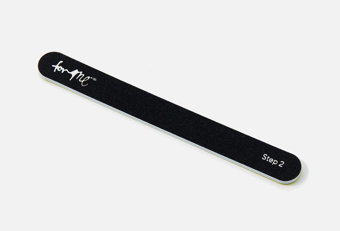 FOR ME by gold apple Пилка для ногтей Nail file Черный+лайм 1 шт FOR ME by gold apple Пилка для ногтей Nail file