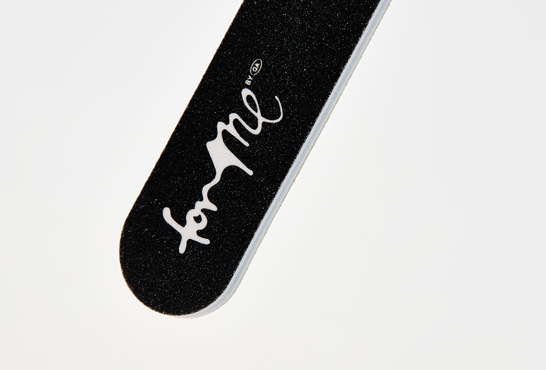 FOR ME by gold apple Пилка для ногтей Nail file Черный+лайм 1 шт FOR ME by gold apple Пилка для ногтей Nail file