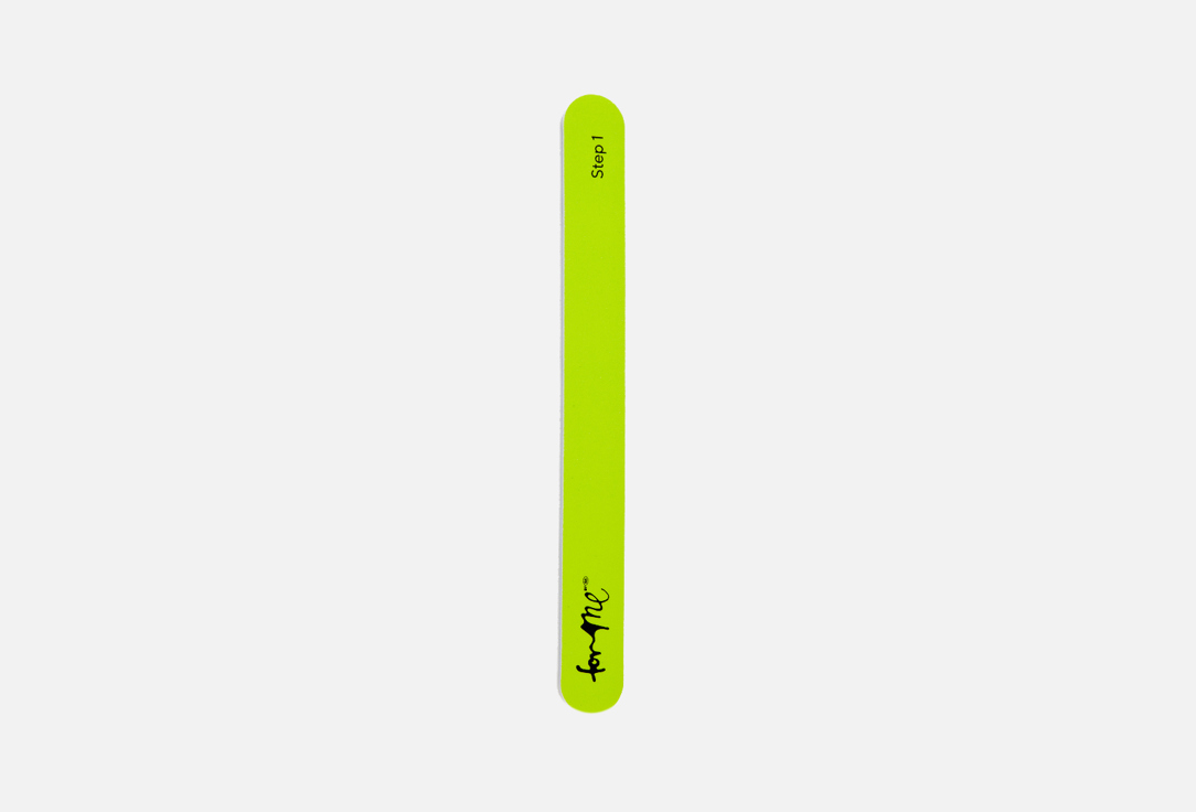 FOR ME by gold apple Пилка для ногтей Nail file Черный+лайм 1 шт FOR ME by gold apple Пилка для ногтей Nail file