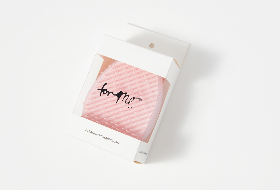 For me by gold apple Hair comb Detangling Pink 1 pcs For me by gold apple Hair comb Detangling