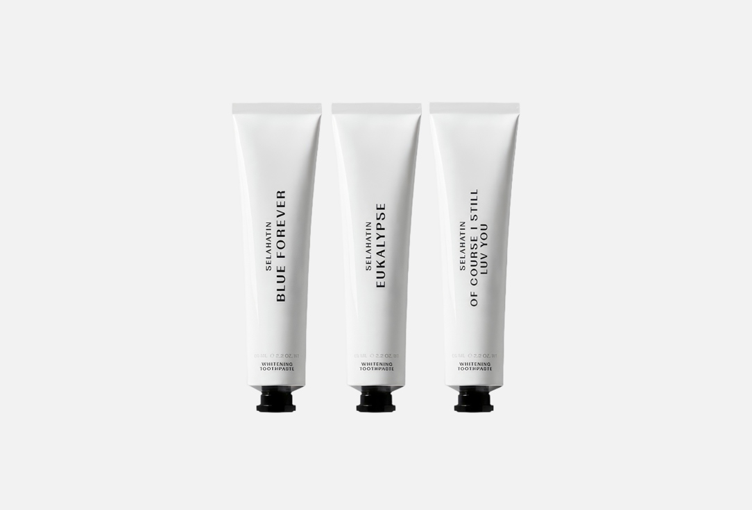 SELAHATIN WHITENING TOOTHPASTE Set Meditations In An Emergency 3 pcs SELAHATIN WHITENING TOOTHPASTE Set Meditations In An Emergency