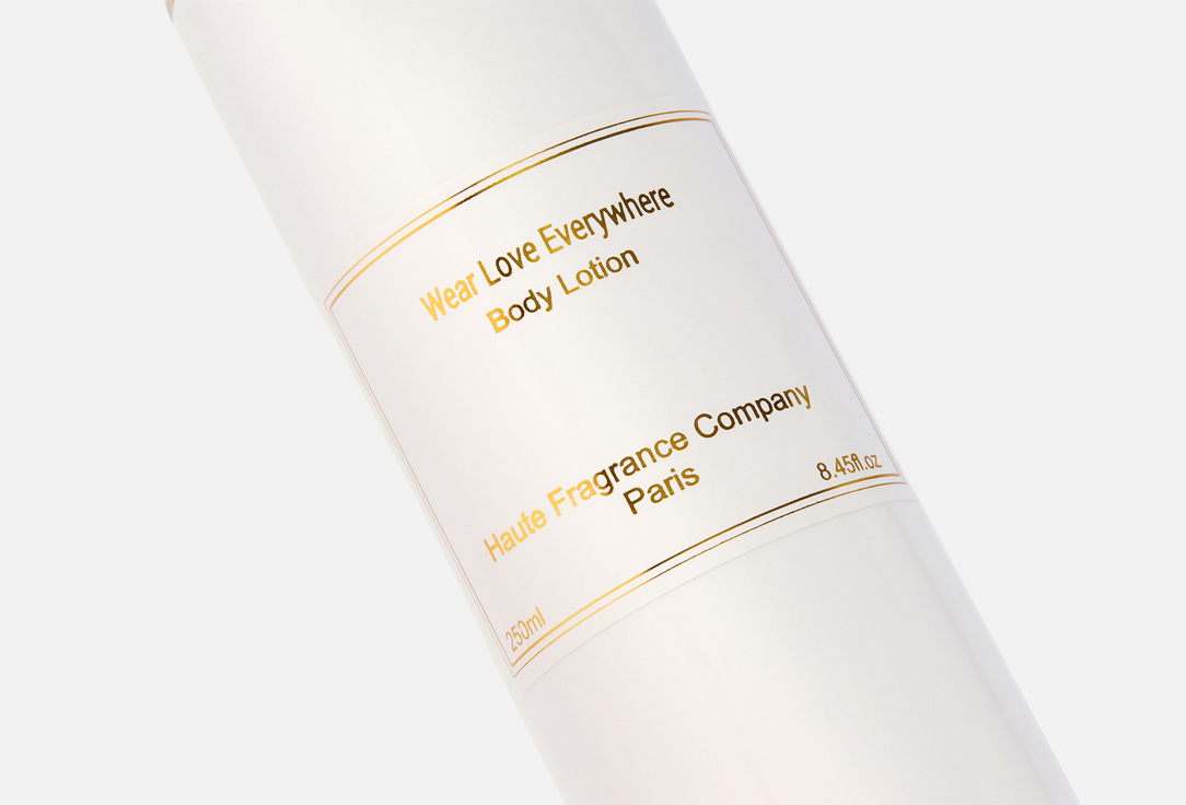 HFC moisturizing Body Lotion Wear Love Everywhere