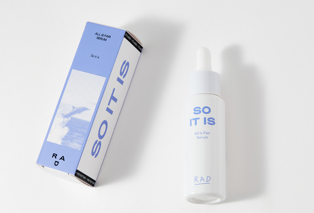 RAD Сыворотка для лица с BHA-кислотой и цинком All is Fair Serum