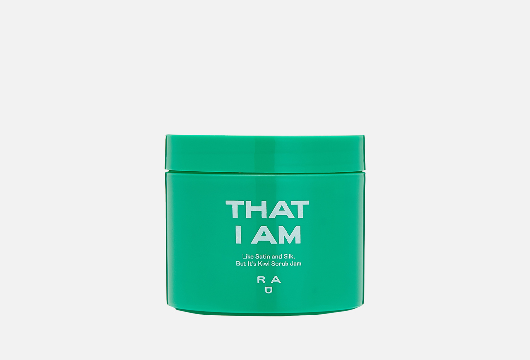 RAD Сахарный скраб для тела Like Satin and Silk, But It’s Kiwi Scrub Jam