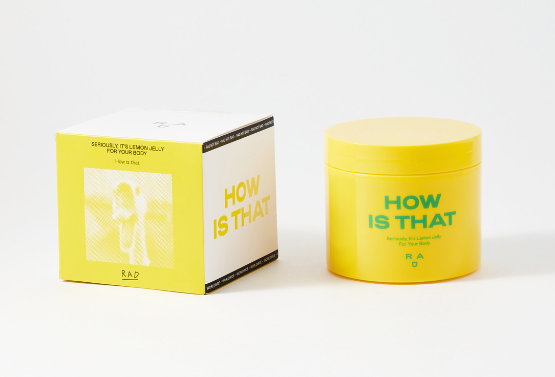 RAD Увлажняющий гель-желе для тела Seriously, It’s Lemon Jelly For Your Body