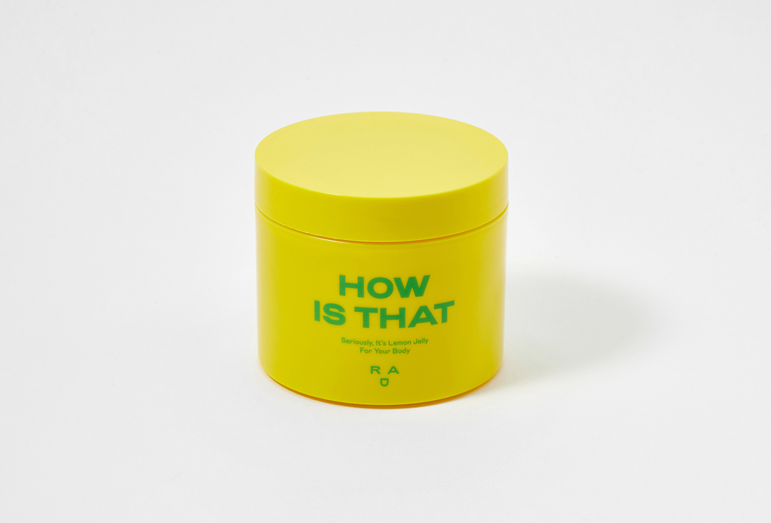 RAD Увлажняющий гель-желе для тела Seriously, It’s Lemon Jelly For Your Body