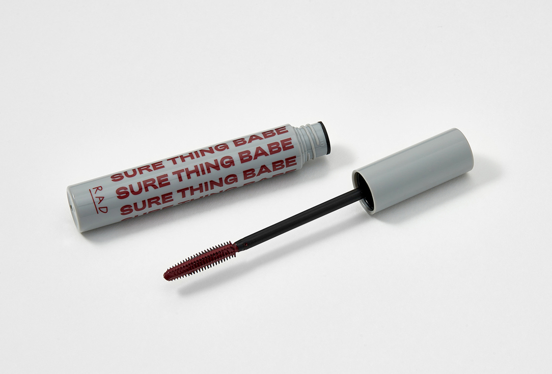 RAD COLORED MASCARA all that juice mascara 001, Oxblood 9 ml RAD COLORED MASCARA all that juice mascara