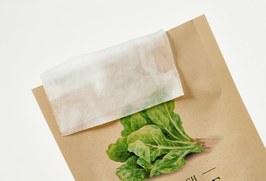 SKINFOOD Nourishing revitalizing facial sheet mask Spinach Sous Vide Mask Sheet 1 pcs SKINFOOD Nourishing revitalizing facial sheet mask Spinach Sous Vide Mask Sheet