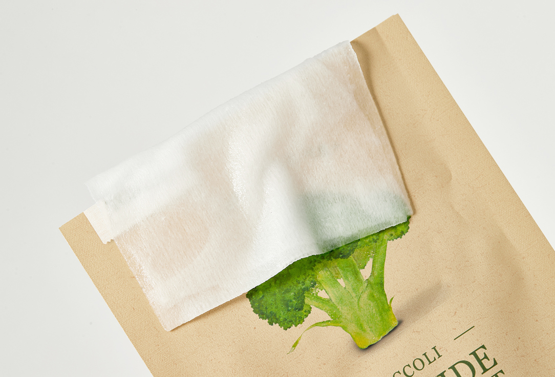 SKINFOOD Nourishing soothing face sheet mask Broccoli Sous Vide Mask Sheet 1 pcs SKINFOOD Nourishing soothing face sheet mask Broccoli Sous Vide Mask Sheet