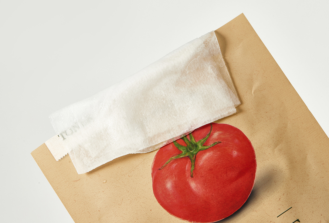 SKINFOOD Brightening hydrating toner-type sheet mask for face Tomato Sous Vide Mask Sheet 1 pcs SKINFOOD Brightening hydrating toner-type sheet mask for face Tomato Sous Vide Mask Sheet