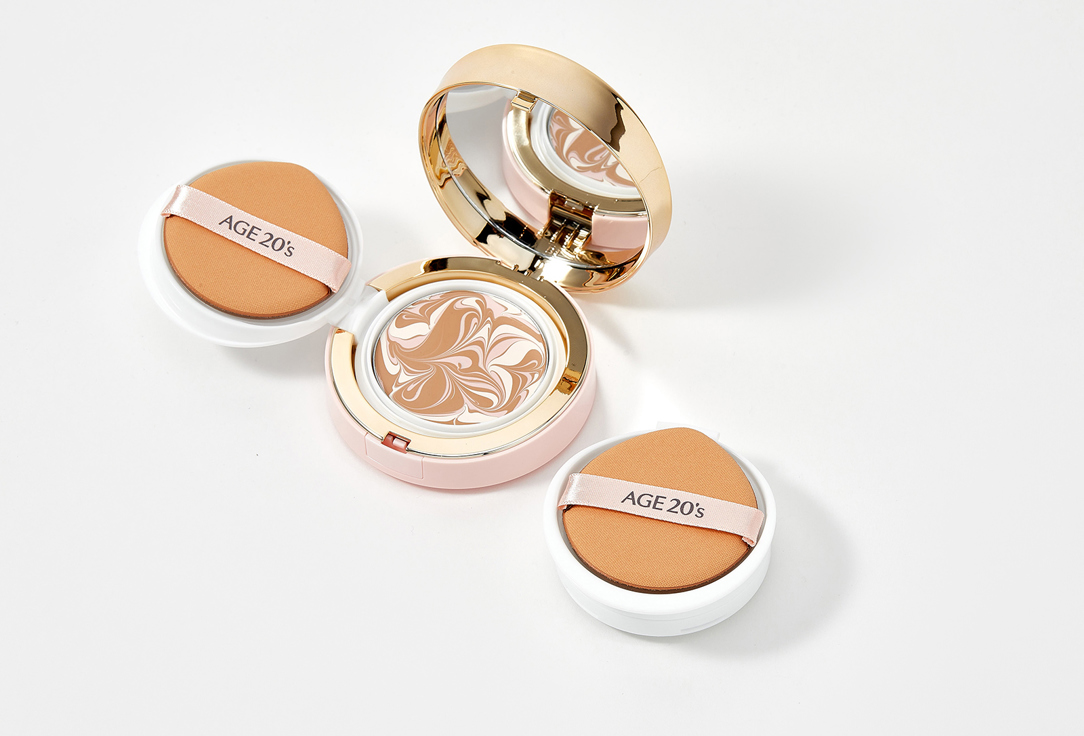 AGE 20s Cushion foundation SPF 50+ PA+++ Signature essence cover pact moisture