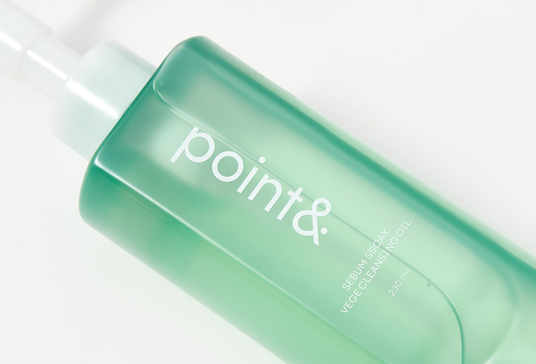 point& Face cleansing oil Sebum Ssoak Vege 230 ml point& Face cleansing oil Sebum Ssoak Vege