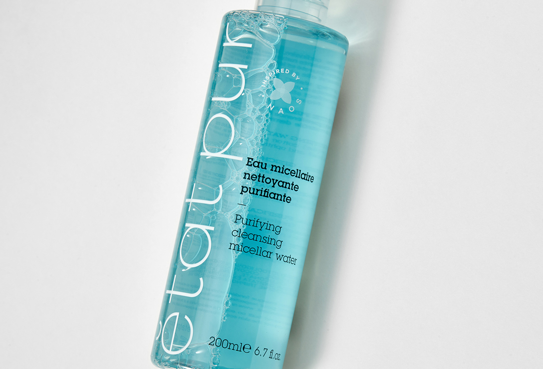 Etat Pur Make-up removing micellar water Purifying cleansing micellar water 200 ml Etat Pur Make-up removing micellar water Purifying cleansing micellar water