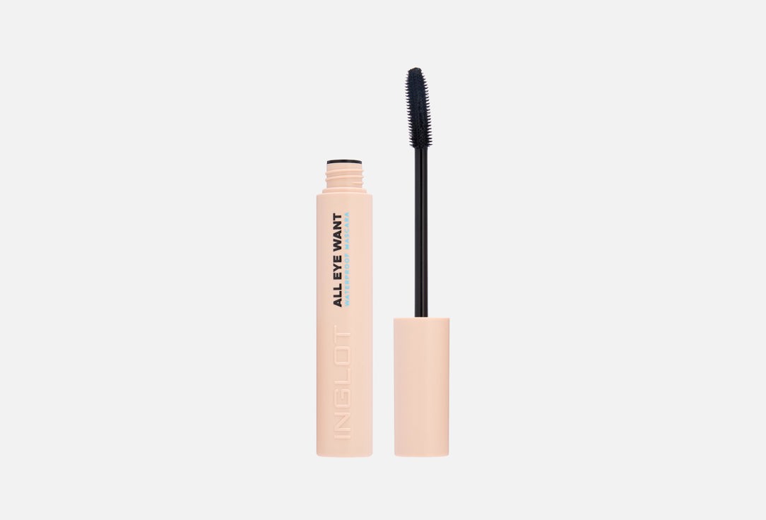 Inglot Водостойкая тушь для ресниц All eye want mascara waterproof