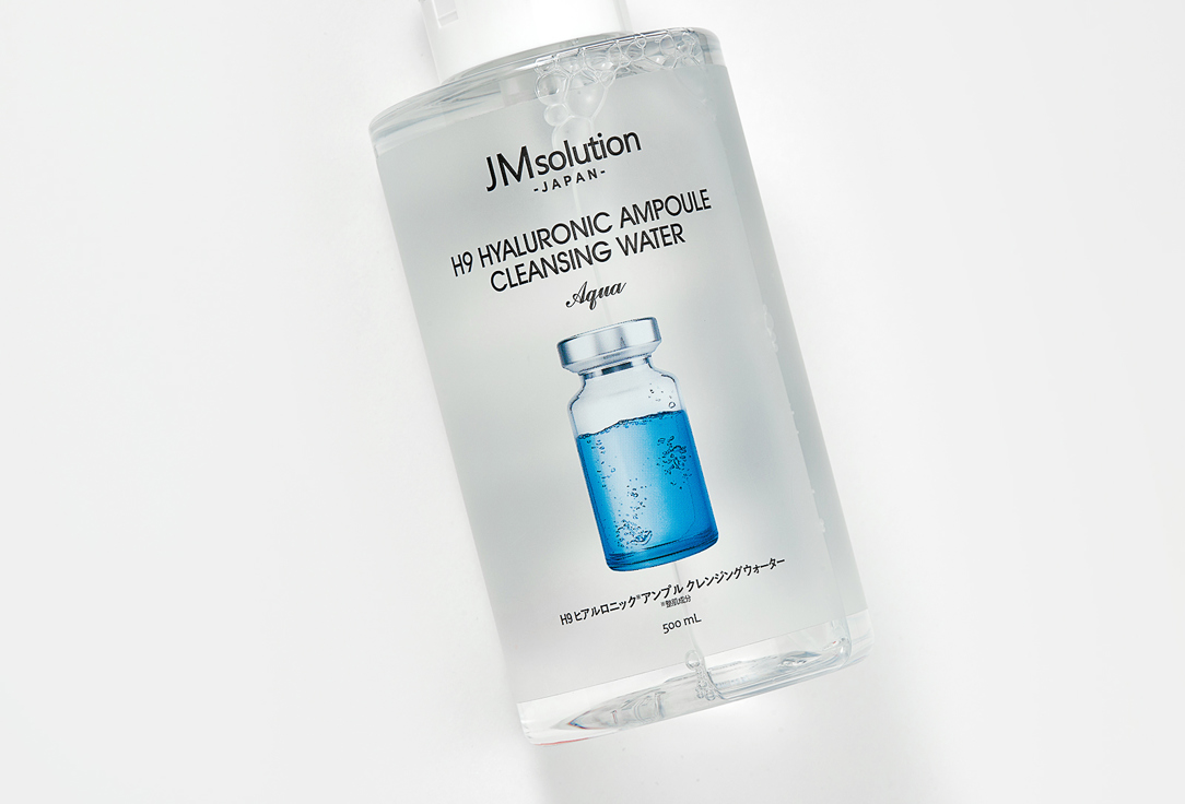 JMsolution Micellar water H9 hyaluronic ampoule cleansing water 500 ml JMsolution Micellar water H9 hyaluronic ampoule cleansing water