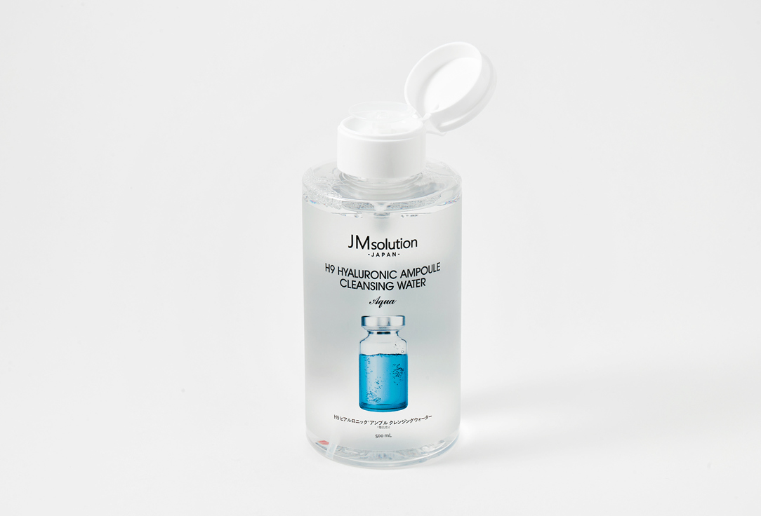 JMsolution Micellar water H9 hyaluronic ampoule cleansing water 500 ml JMsolution Micellar water H9 hyaluronic ampoule cleansing water