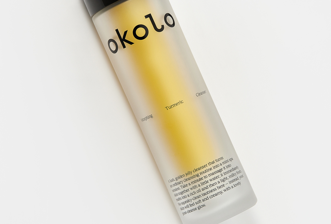OKOLO Skin-softening cleanser with a melty twist Morphing Turmeric Cleanser