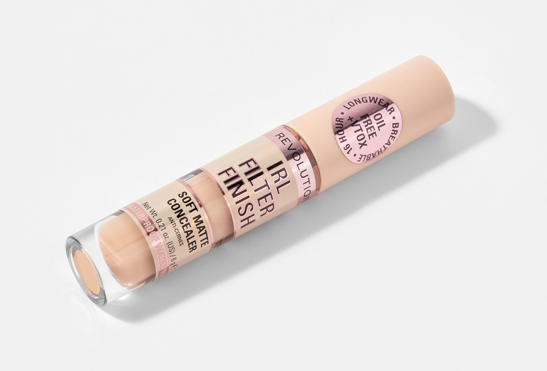 MakeUp Revolution Long-lasting Liquid Concealer Irl Filter Finish C5 6 g MakeUp Revolution Long-lasting Liquid Concealer Irl Filter Finish