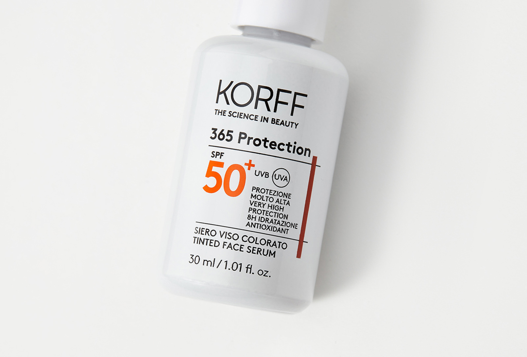 KORFF Face Serum SPF50+ 365 Protection Tinted Face Serum 30 ml KORFF Face Serum SPF50+ 365 Protection Tinted Face Serum