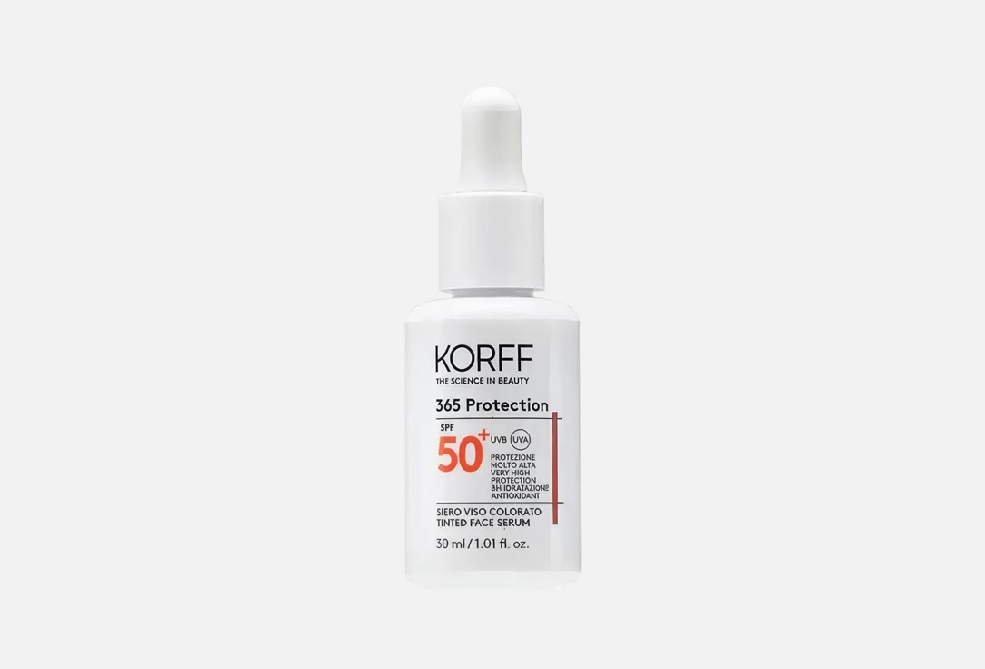KORFF Face Serum SPF50+ 365 Protection Tinted Face Serum 30 ml KORFF Face Serum SPF50+ 365 Protection Tinted Face Serum