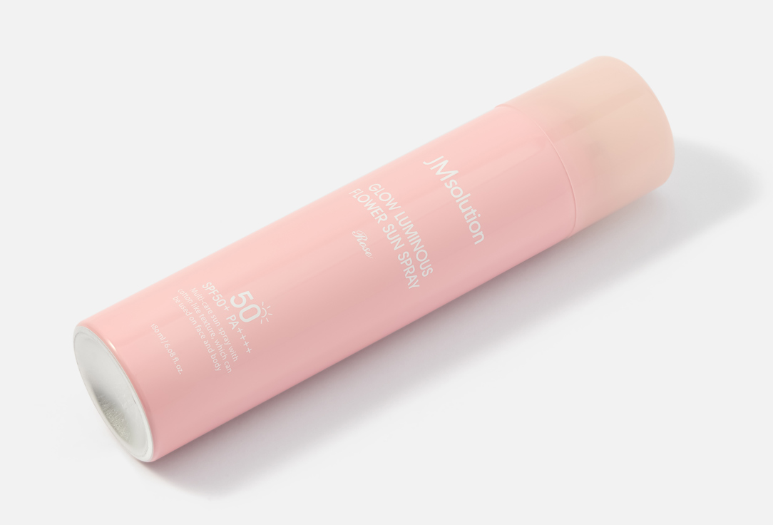 JMsolution Moisturizing face and body spray SPF 50 PA++++ Glow luminous flower sun spray rose 180 ml JMsolution Moisturizing face and body spray SPF 50 PA++++ Glow luminous flower sun spray rose