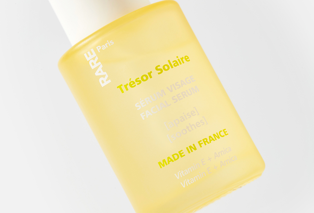 Rare Paris Soothin face Serum Tresor solaire