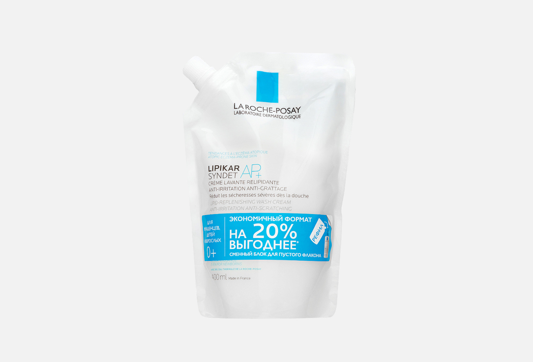 La Roche-Posay Body Wash Refill Lipikar Syndet AP+ 400 ml La Roche-Posay Body Wash Refill Lipikar Syndet AP+