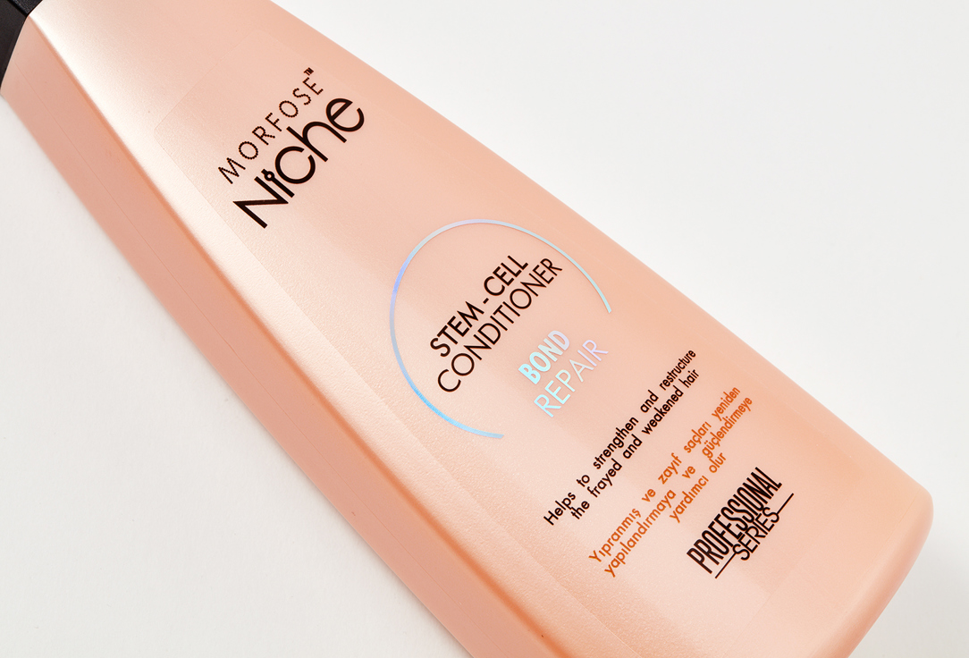 Morfose Niche Bond Repair Conditioner Strengthens Hair Cuticle