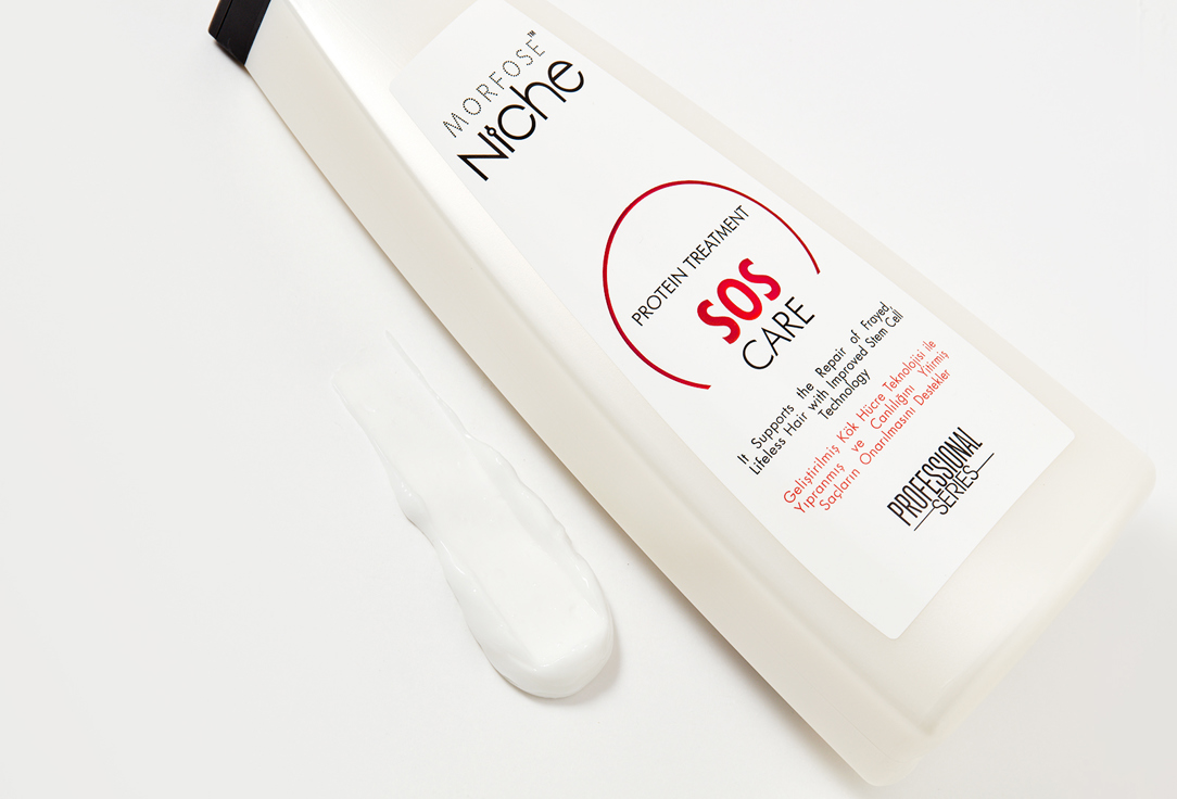 Morfose Niche Protein Treatment Sos Care Regeneration Damaged Hair With Collagen And Silk