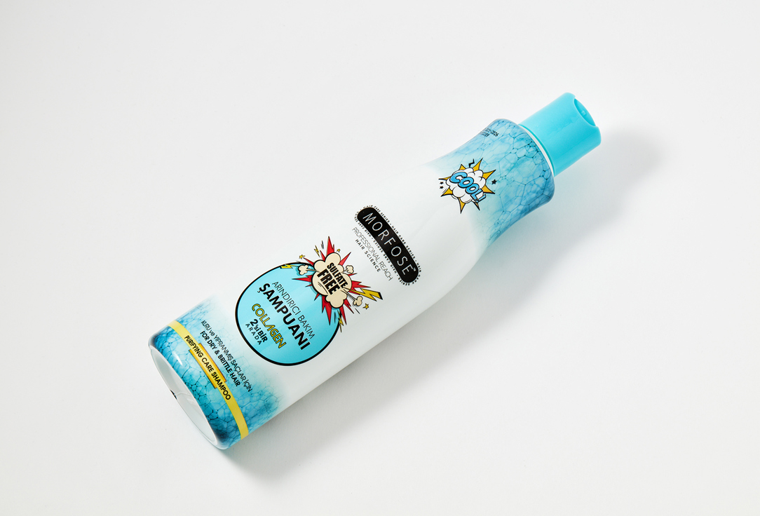 Morfose Hair Shampoo Pop Up Collagen Moisturizing And Regenerating Shampoo For Dry And Brittle Hair