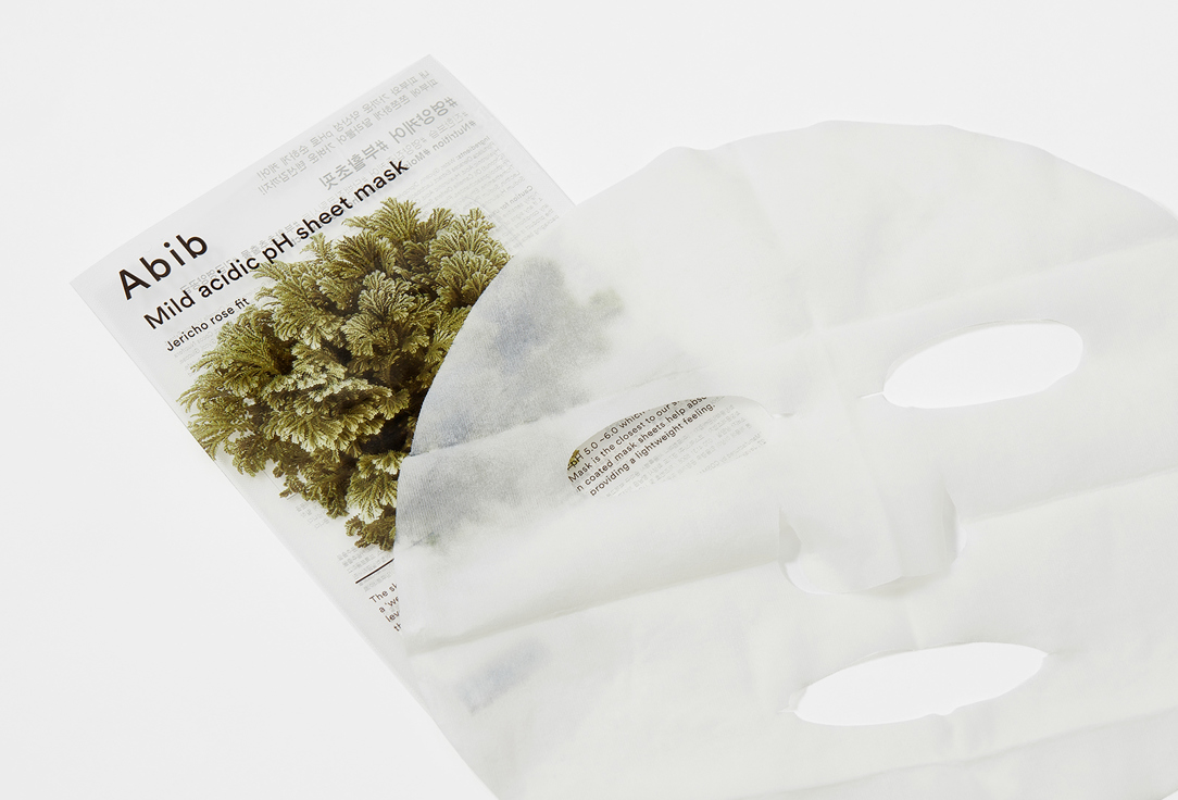 ABIB Тканевая маска для лица Mild acidic pH sheet mask Jericho rose fit 1 шт ABIB Тканевая маска для лица Mild acidic pH sheet mask Jericho rose fit