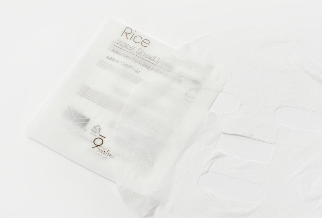 9 wishes Набор тканевых увлажняющих масок для лица Rice Water Sheet Mask 10 шт 9 wishes Набор тканевых увлажняющих масок для лица Rice Water Sheet Mask