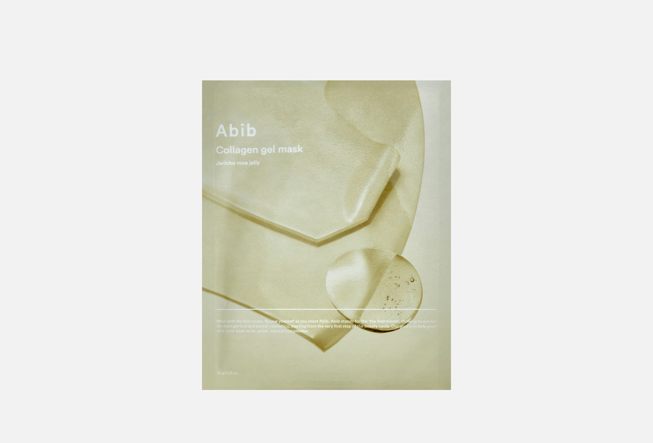 Collagen gel mask Jericho rose jelly 1